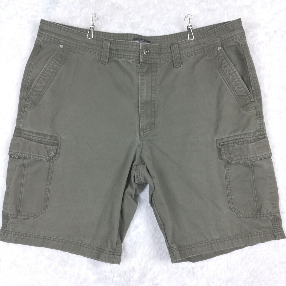 Gander Mountain Guide Series Mens Shorts Cargo Utility Green‎ Outdoor Trail 40